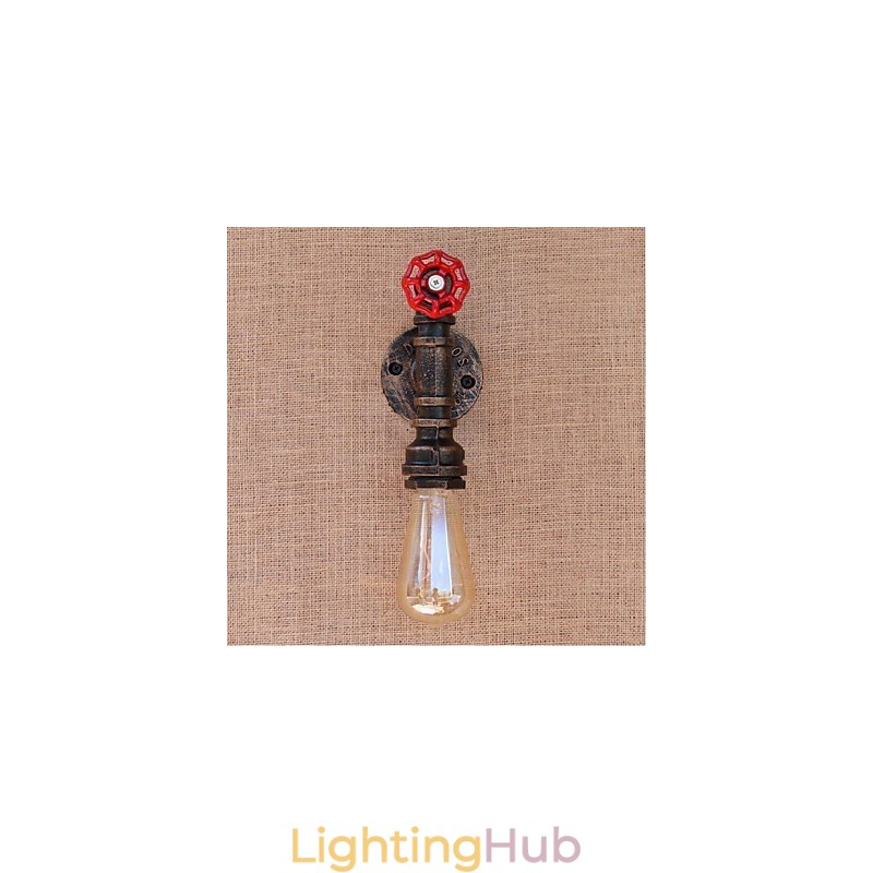 Nostalgia Simple Water Pipe Decorative Small Wall Lamp Wall Light