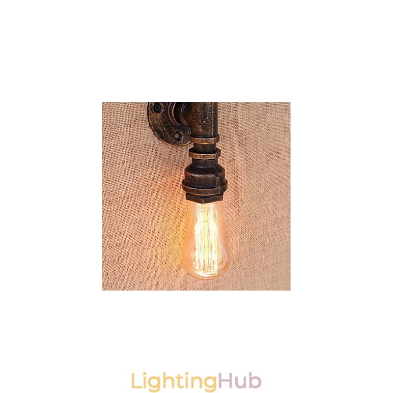 Nostalgia Simple Water Pipe Decorative Small Wall Lamp Wall Light