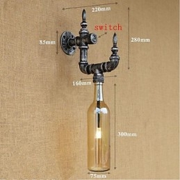 Rustic Lodge Silver Feature for Ambient Light Wall Sconces Wall Light