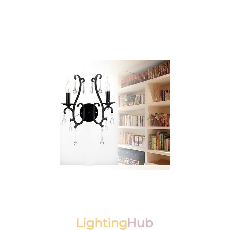 Country Chrome Feature for Mini Style Ambient Light Wall Sconces Wall Light