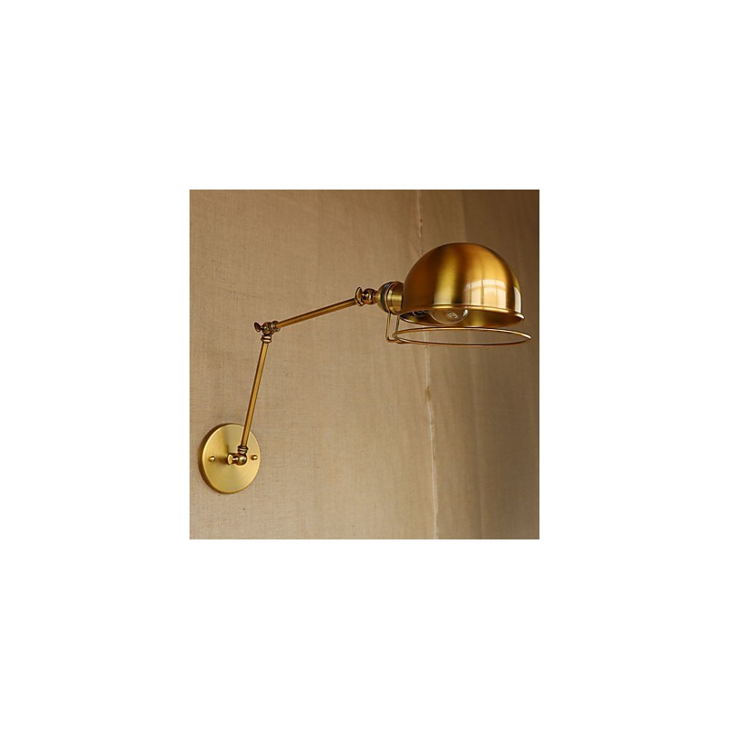 Industrial Retro European Style Village Character Lighting Decorative Wall Lamp Iron arm