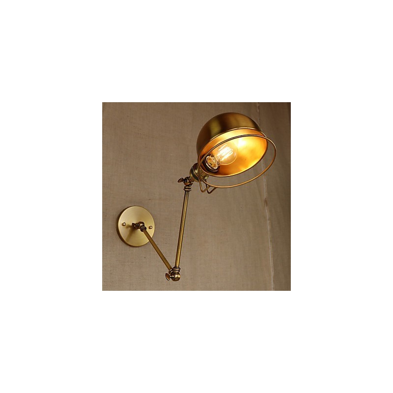 Industrial Retro European Style Village Character Lighting Decorative Wall Lamp Iron arm