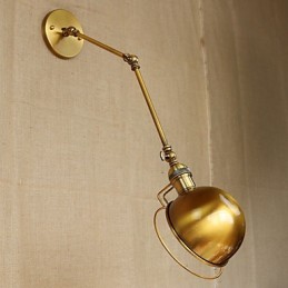 Industrial Retro European Style Village Character Lighting Decorative Wall Lamp Iron arm