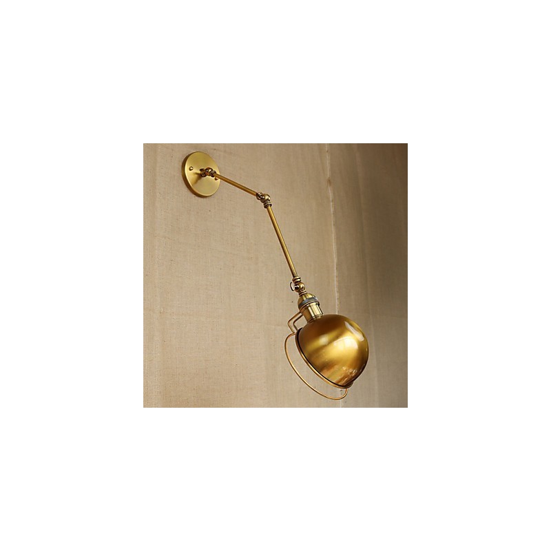 Industrial Retro European Style Village Character Lighting Decorative Wall Lamp Iron arm