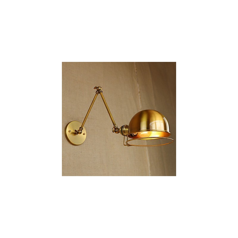 Industrial Retro European Style Village Character Lighting Decorative Wall Lamp Iron arm