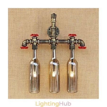 Water Bottle Wall Lamp Wall Light Grey Water Bottle Wall Lamp Wall Light Grey