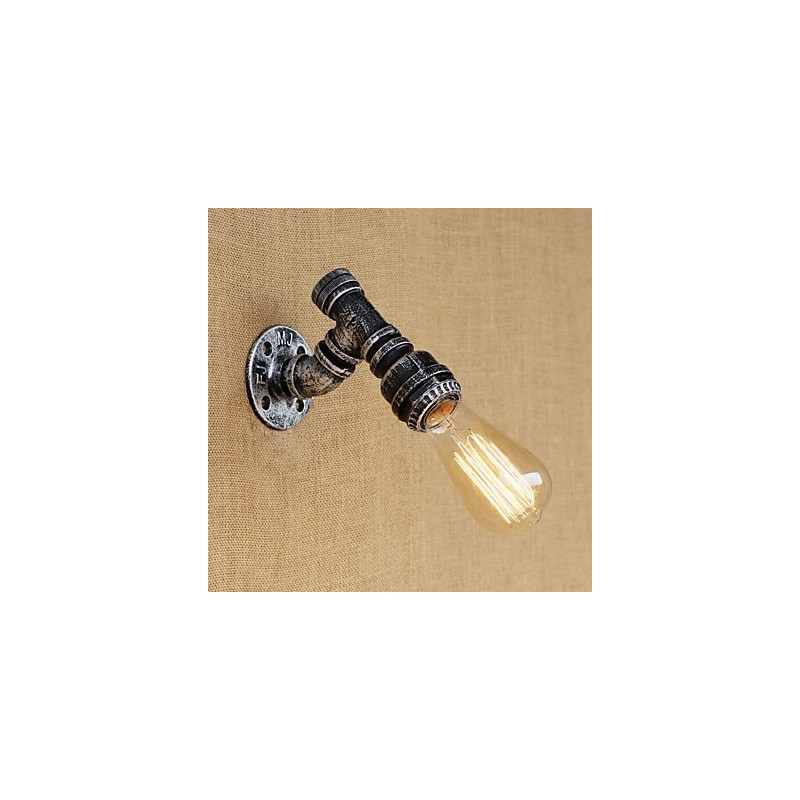 Country Retro Vintage Painting Feature for Mini Style Ambient Light Wall Sconces Wall Light