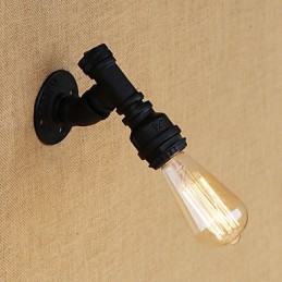 Country Retro Vintage Painting Feature for Mini Style Ambient Light Wall Sconces Wall Light