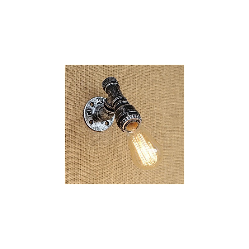 Country Retro Vintage Painting Feature for Mini Style Ambient Light Wall Sconces Wall Light