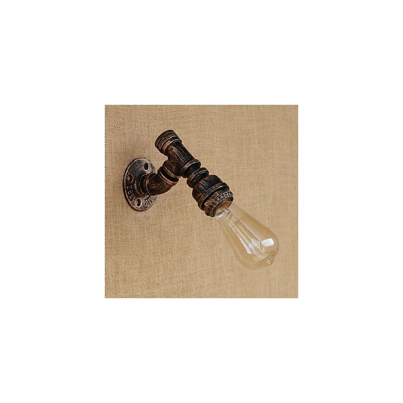 Country Retro Vintage Painting Feature for Mini Style Ambient Light Wall Sconces Wall Light