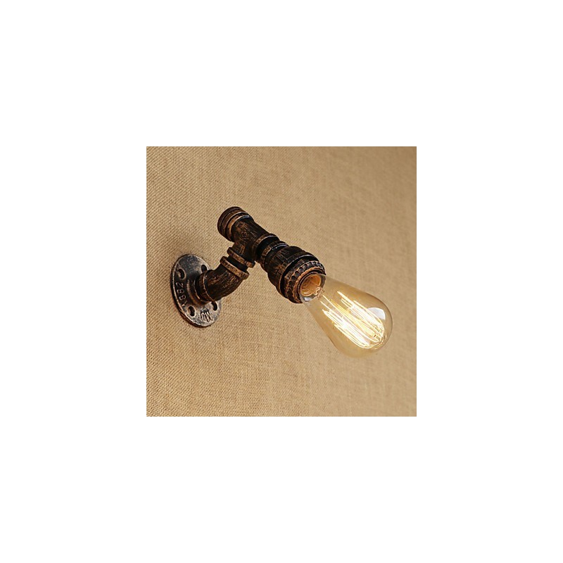 Country Retro Vintage Painting Feature for Mini Style Ambient Light Wall Sconces Wall Light