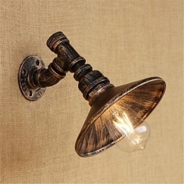 Country Retro Painting Feature for Mini Style Ambient Light Wall Lights Wall Light
