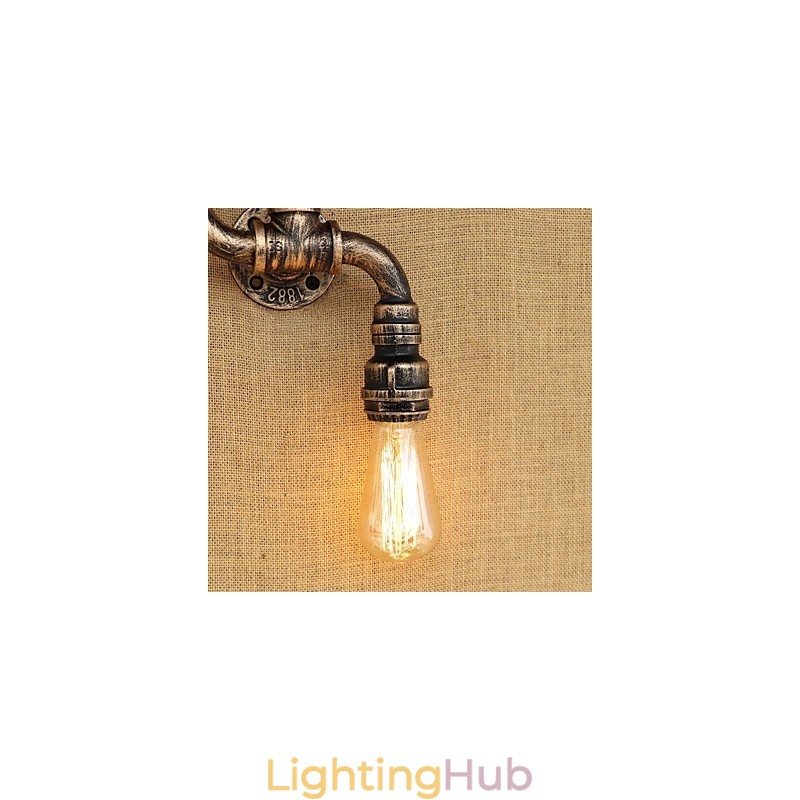 Rustic Lodge Country Brass Feature for Mini Style Ambient Light Wall Sconces Wall Light