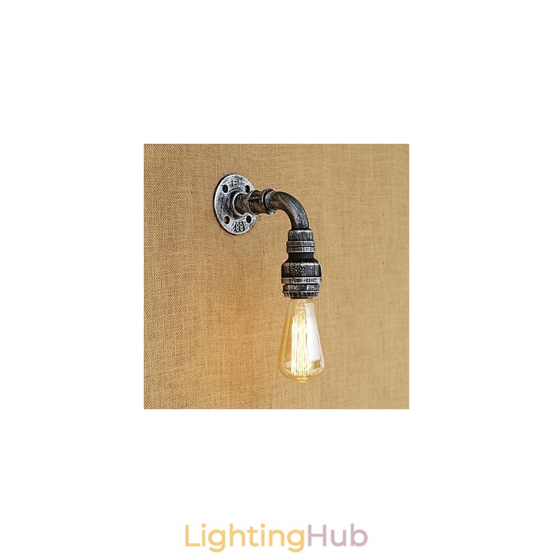 Country Retro Vintage Painting Feature for Mini Style Ambient Light Wall Sconces Wall Light