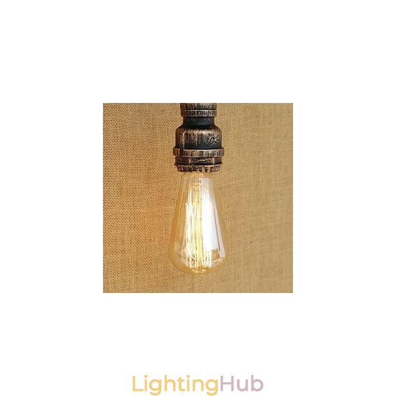Country Retro Vintage Painting Feature for Mini Style Ambient Light Wall Sconces Wall Light