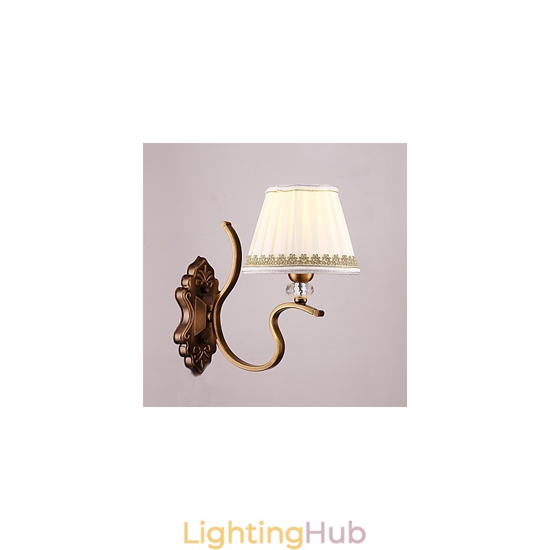 Traditional Classic Electroplated Feature for Eye Protection Downlight Wall Sconces Wall Light