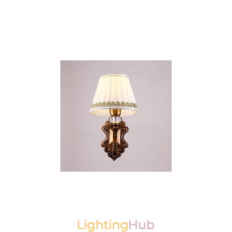 Traditional Classic Electroplated Feature for Eye Protection Downlight Wall Sconces Wall Light