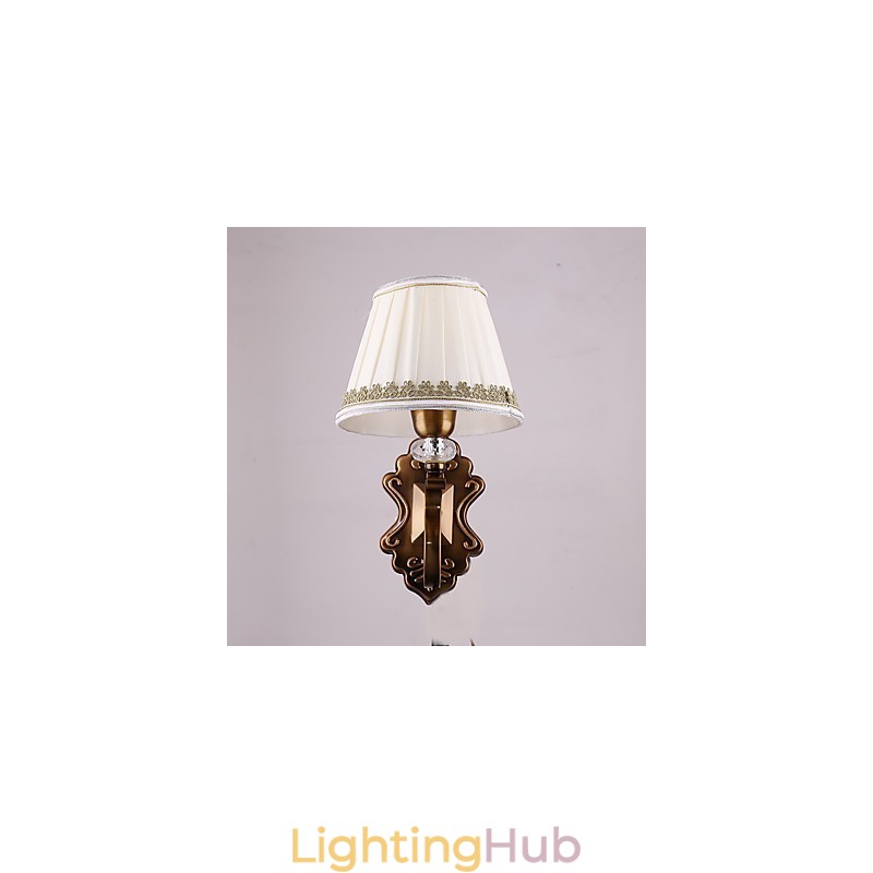 Traditional Classic Electroplated Feature for Eye Protection Downlight Wall Sconces Wall Light