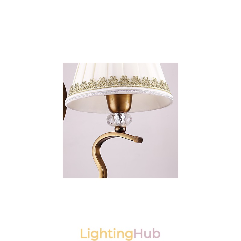 Traditional Classic Electroplated Feature for Eye Protection Downlight Wall Sconces Wall Light