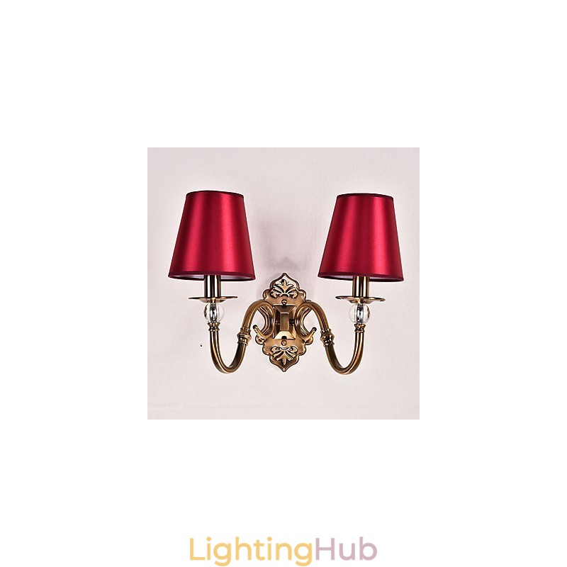 Traditional Classic Electroplated Feature for Eye Protection Downlight Wall Sconces Wall Light