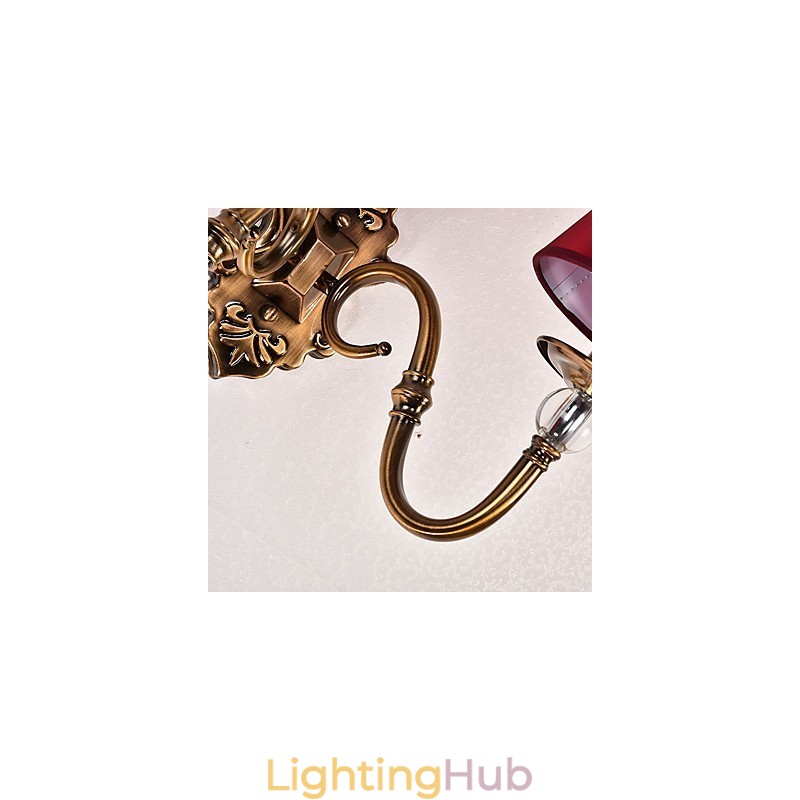 Traditional Classic Electroplated Feature for Eye Protection Downlight Wall Sconces Wall Light