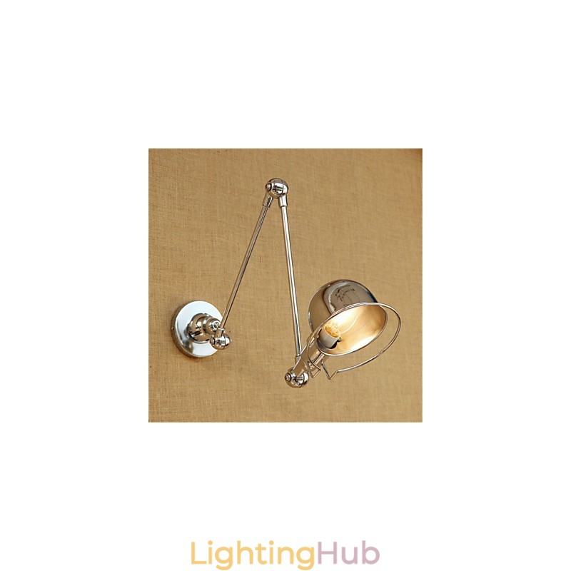 Modern Contemporary Country Chrome Feature for Swing Arm Eye Protection Downlight Swing Arm LightsWall