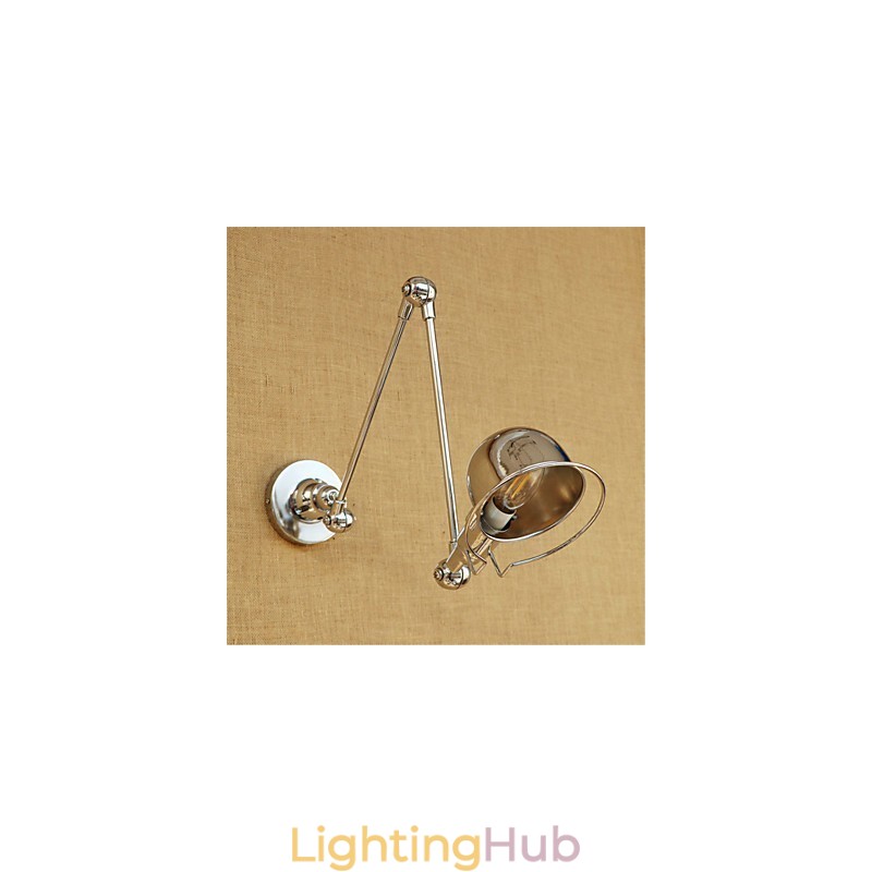 Modern Contemporary Country Chrome Feature for Swing Arm Eye Protection Downlight Swing Arm LightsWall