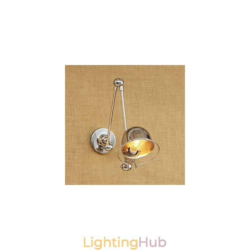 Modern Contemporary Country Chrome Feature for Swing Arm Eye Protection Downlight Swing Arm LightsWall