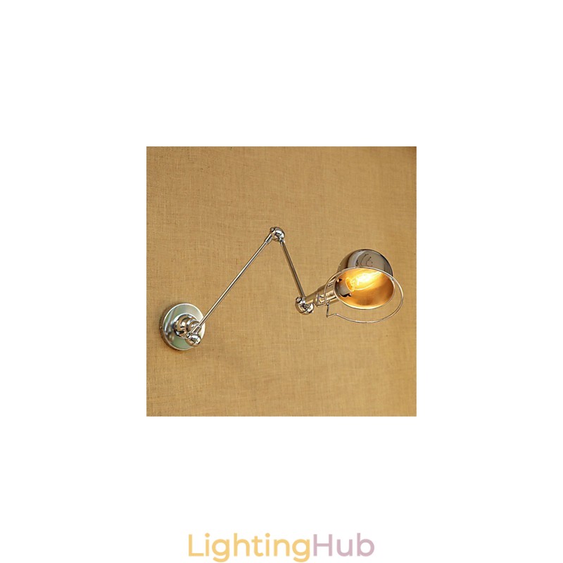 Modern Contemporary Country Chrome Feature for Swing Arm Eye Protection Downlight Swing Arm LightsWall