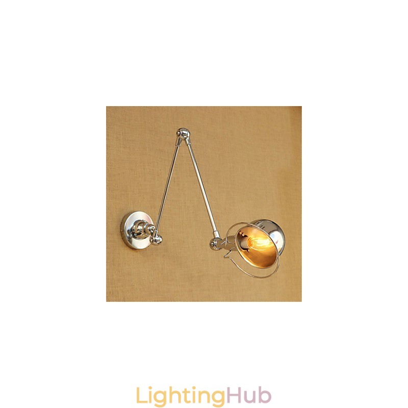 Modern Contemporary Country Chrome Feature for Swing Arm Eye Protection Downlight Swing Arm LightsWall