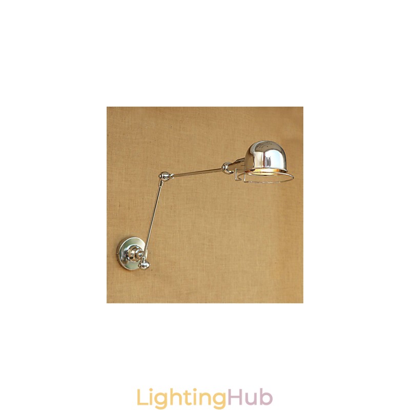 Modern Contemporary Country Chrome Feature for Swing Arm Eye Protection Downlight Swing Arm LightsWall
