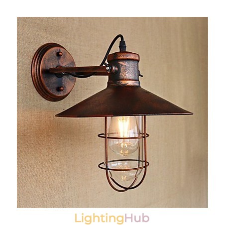 Rustic Lodge Country Retro Painting Feature for Mini Style Downlight Wall Lights Rustic Lodge Country Retro Painting Feature for Mini Style Downlight Wall Lights
