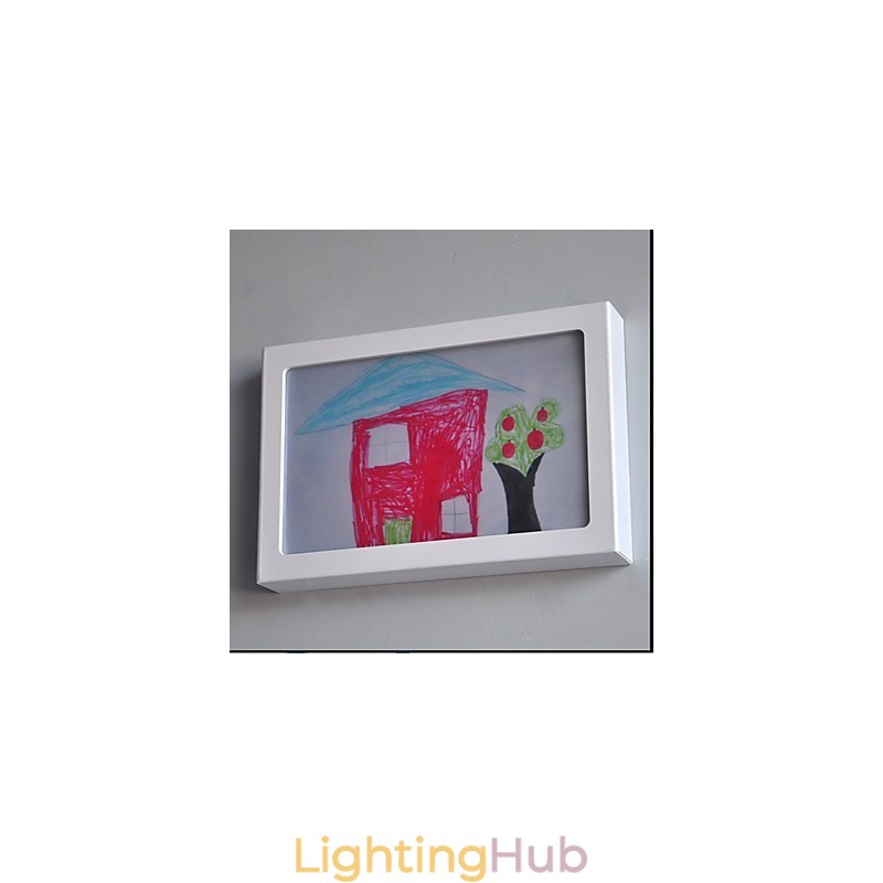 Integrated Modern Contemporary Modern Comtemporary Painting Feature for Ambient Light Wall Sconces