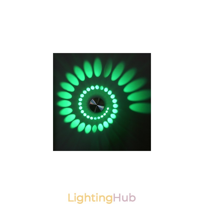 Modern Light Aluminum Flush Mount Wall Lamp Integrated