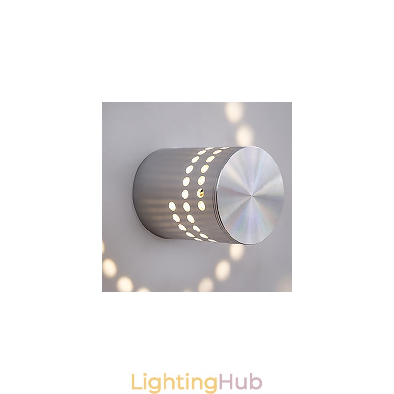 Modern Light Aluminum Flush Mount Wall Lamp Integrated