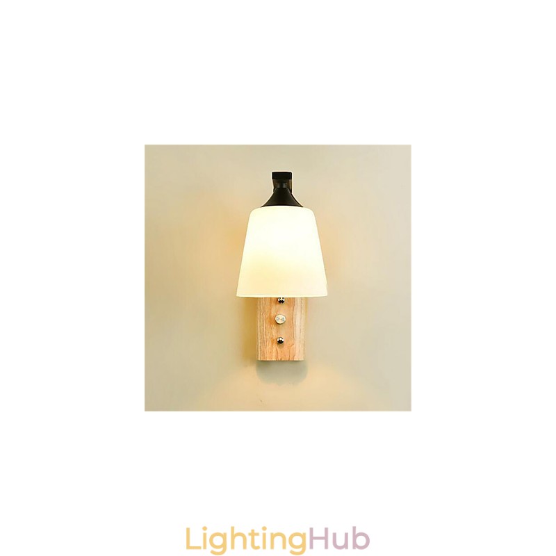 Modern Contemporary Country Retro Painting Feature for Mini Style Eye Protection Wall Lights