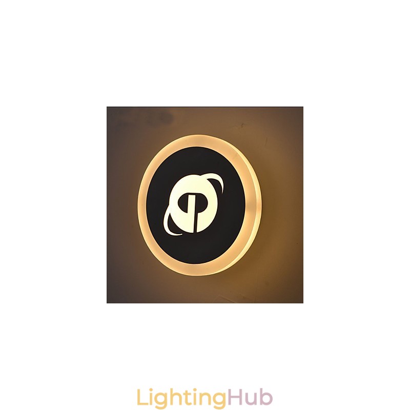 Integrated Modern Contemporary Modern Comtemporary Painting Feature for Ambient Light Wall Sconces