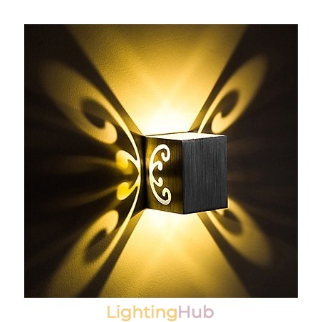 Modern Light Aluminum Flush Mount Wall Lamp Decorate Wall Lights