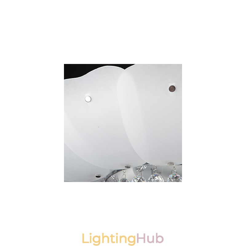 Flush Mount Crystal Modern Contemporary Traditional Classic Metal