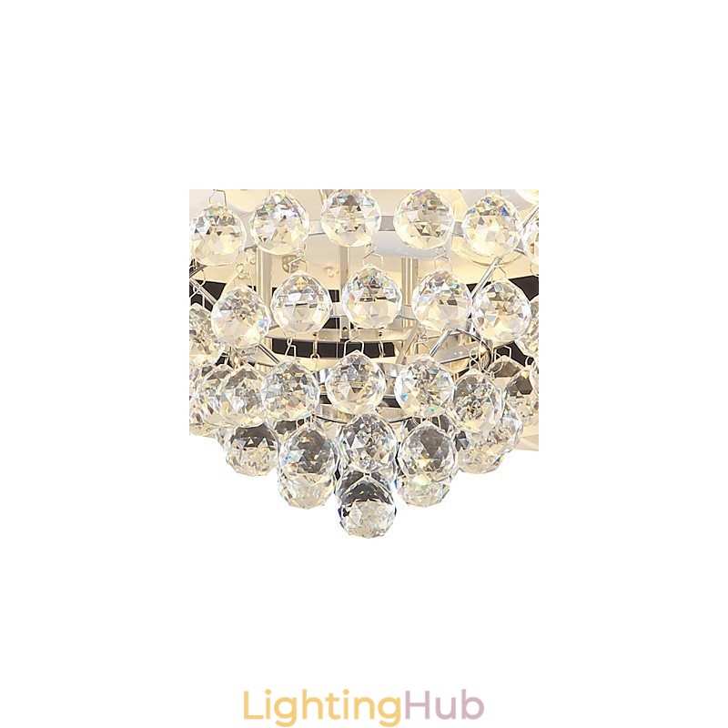 Flush Mount Crystal Modern Contemporary Traditional Classic Metal