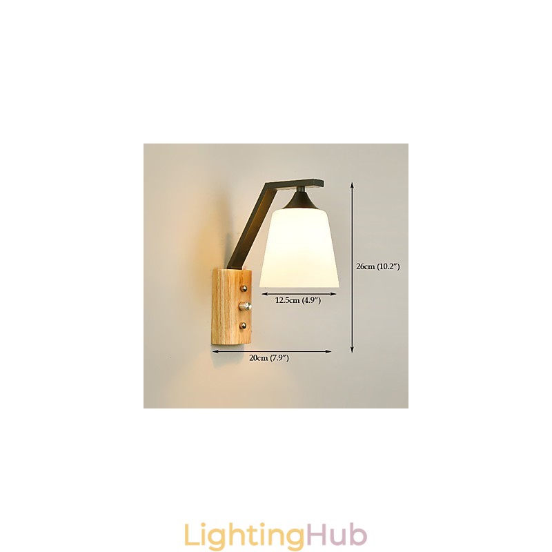 Traditional Classic Country Retro Painting Feature for Wall Sconces Wall Light