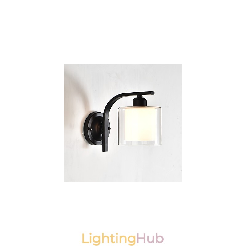 Traditional Classic Country Retro Painting Feature for Wall Sconces Wall Light