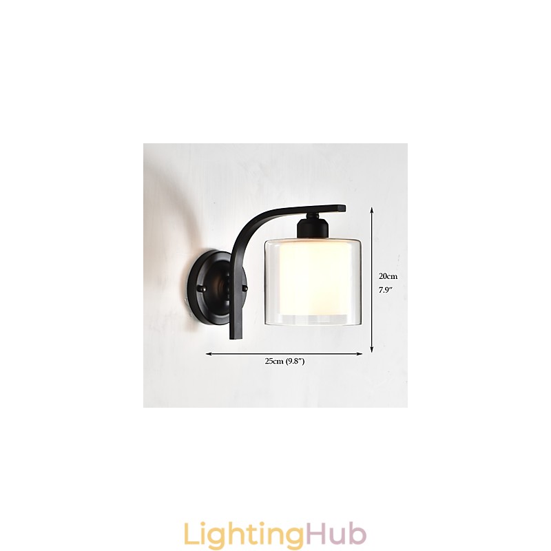 Traditional Classic Country Retro Painting Feature for Wall Sconces Wall Light