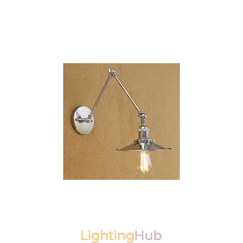 Modern Contemporary Country Retro Electroplated Feature for Swing Arm Ambient Light Swing