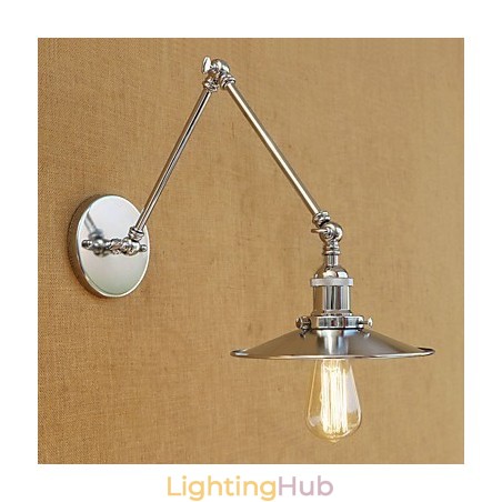 Modern Contemporary Country Retro Electroplated Feature for Swing Arm Ambient Light Swing