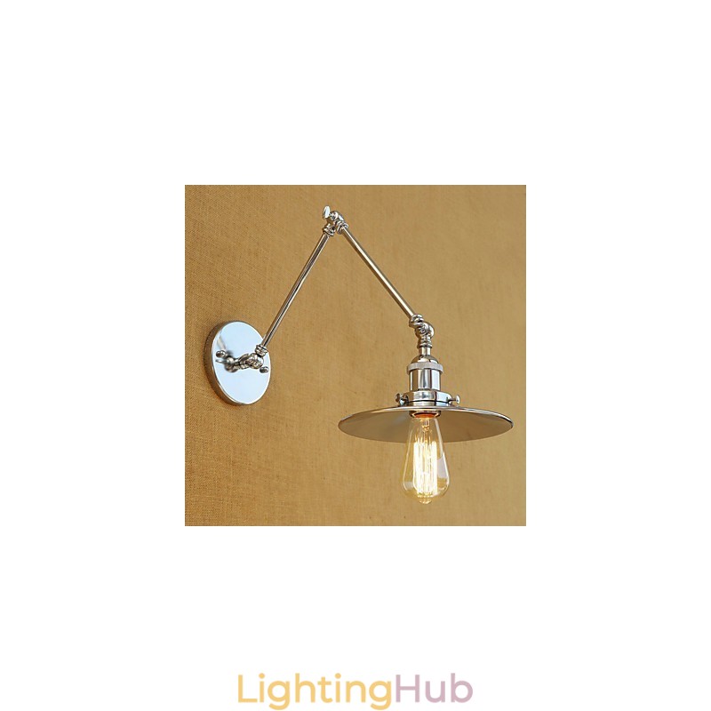 Modern Contemporary Country Retro Electroplated Feature for Swing Arm Ambient Light Swing