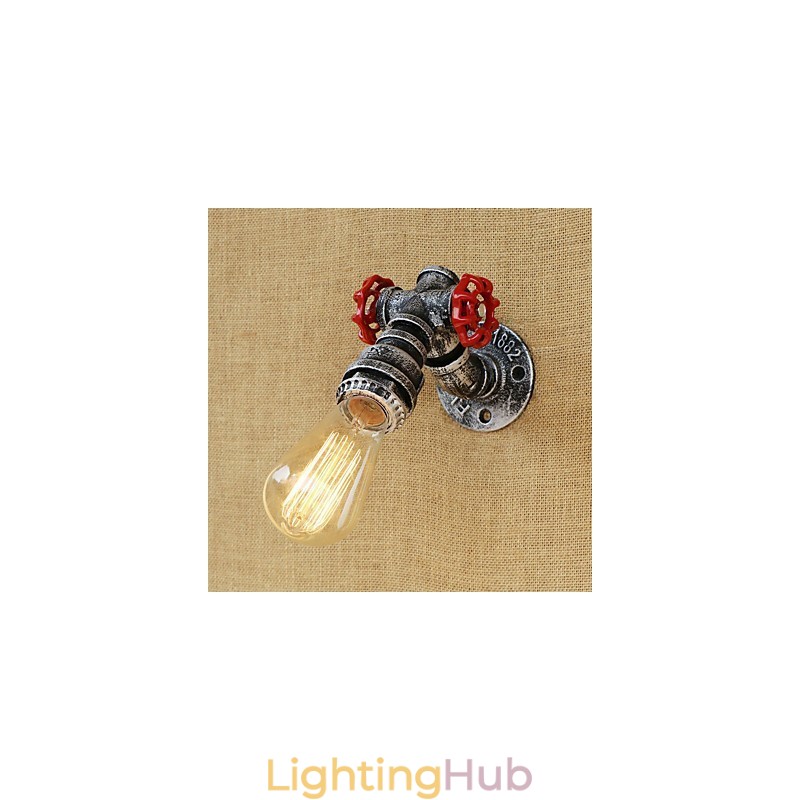 Country Retro Painting Feature for Mini Style Ambient Light Wall Sconces Wall Light