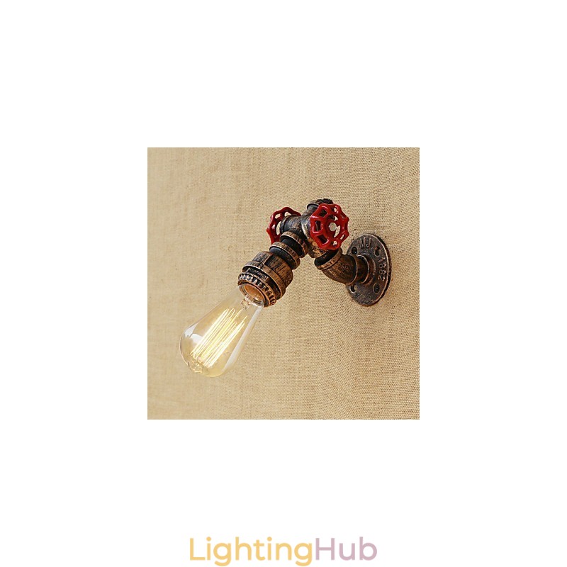 Country Retro Painting Feature for Mini Style Ambient Light Wall Sconces Wall Light