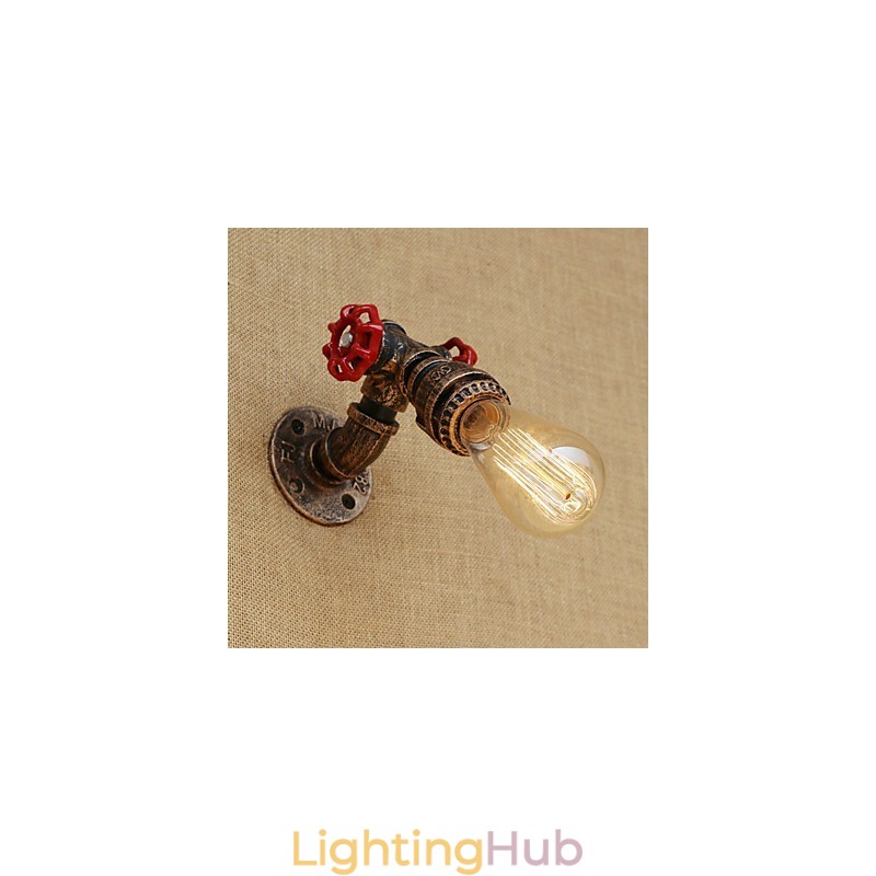 Country Retro Painting Feature for Mini Style Ambient Light Wall Sconces Wall Light