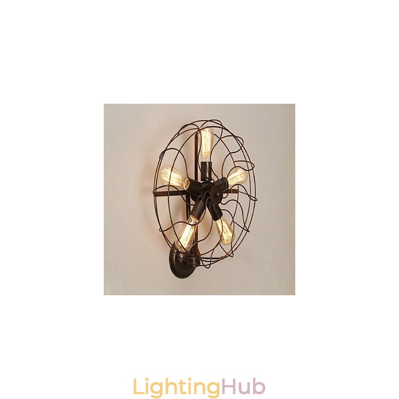 Traditional Classic Rustic Lodge Country Painting Feature for Mini Style Ambient Light Wall Sconces Wall Light